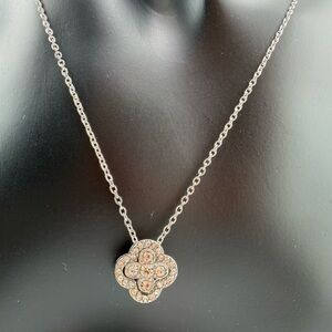 4 model 1 necklace Sparkling Clover Necklace | Timeless Everyday Jewelry